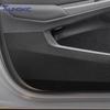 Door Anti-kick Pad For Volkswagen VW Golf 8 MK8 2024 2025 Car Leather Carbon Mat Trim Accessories LHD RHD
