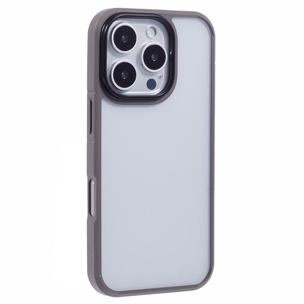 X-LEVEL For iPhone 16 Pro Max Case Acrylic+Silicone Anti-Scratch Clear Back Phone Cover