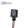For VW Bora Eos Golf Jetta Lupo Passat Polo Skoda Superb Seat Altea Sensor Universal Plug Connector 2Pin 1K0965561J 1J0973702