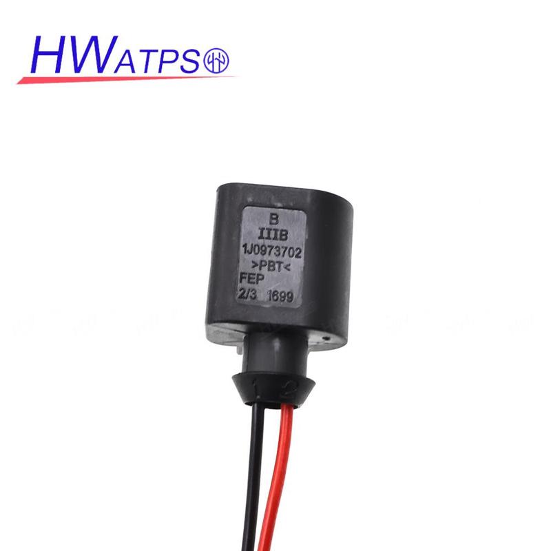 For VW Bora Eos Golf Jetta Lupo Passat Polo Skoda Superb Seat Altea Sensor Universal Plug Connector 2Pin 1K0965561J 1J0973702