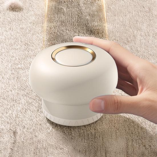 Electric Fabric Shaver USB Rechargeable 6-Leaf Blades Sweater Defuzzer Cordless Clothes Lint Remover Portable Fuzz Pills Trimmer