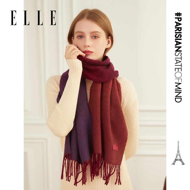 ELLE 100% Pure Wool Scarf