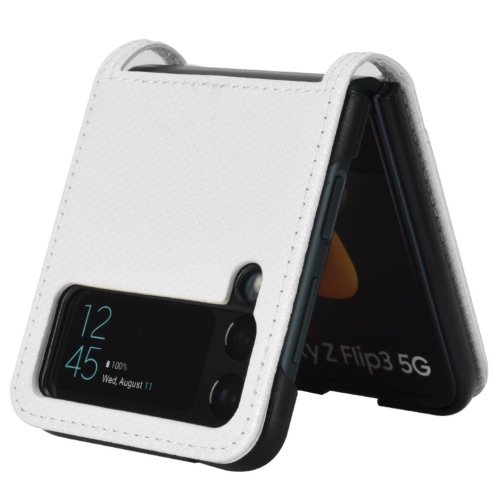 Für Samsung Z Flip4 5g Luxus Leder Handy Fall Für Samsung Galaxy Z Flip4 5g Flip 4 Flip3 Flip 3 Zflip4 Klapp Abdeckung
