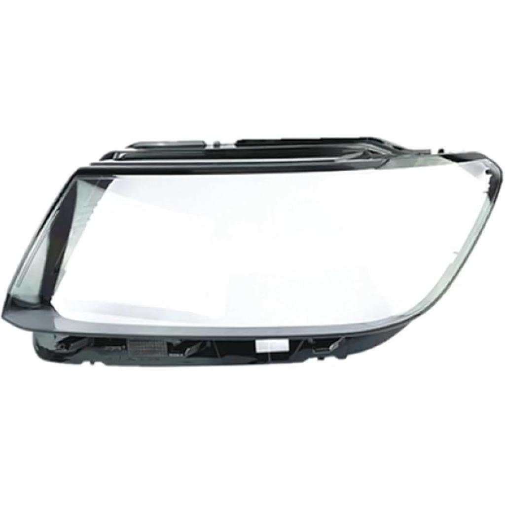 Autolampengehäuse Kompatibel für VW Tiguan L 2017 2018 2019 2020 2021 Glaslinse Schale Auto Scheinwerferabdeckung Lichtkappen(Niedrig Links)