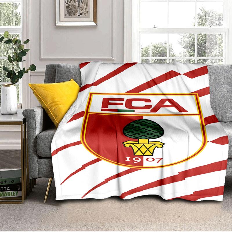 Augs-burg Crest Blanket Lightweight Ideal Bedding Blanket Perfect for Travel, Camping, Living Rooms, Offices, Sofas, Fan Christmas gift
