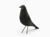 Bird Object House Bird Dove Wooden Figurine Reproduction Scandinavian Home Decor (hej!e) (Black)