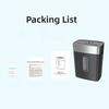 15L Large Capacity Desktop Shredder Office Office Home Clear File Mini Portable Automatic Shredder Dedicated Shredding Machine