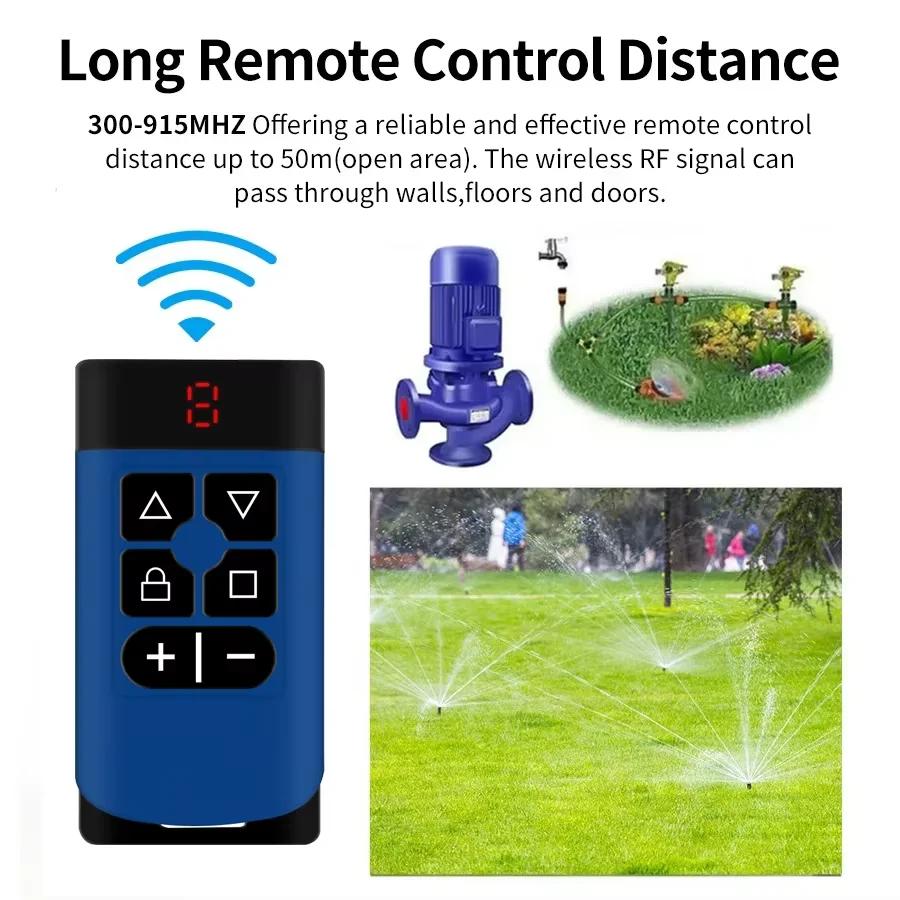 8-IN-1 Universal Garage Remote Control Gate Key Duplicator Clone Multi-frequency Garage Door Controller 8 Channel 433 300-915Mhz