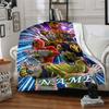 Custom 1pc Power Rangers Adventure Blanket, Soft And Comfortable Blanket, Casual Warm, Camping Travel Blanket, Birthday Gift Q912157