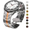 Edelstahlarmband für Samsung Galaxy Watch 7 6 5 4 Classic 47mm 43mm 42 46mm 45mm Lückenlose Metallband 40 44mm Gliederarmband
