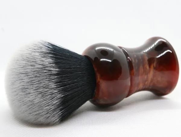 Yaqi Durability 28mm Tuxedo Synthetic Knot For Mens Wet Shaving Brush Minimalism Vintage Comfortable Shaving Versatile Companion