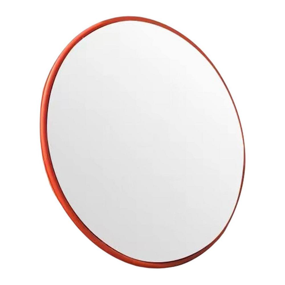 Convex Mirror Outdoor 17.72 Inch Road Safety Convex Mirror Adjustable Parking Garage Round Convex Traffic Mirror Fish Eye Mirror