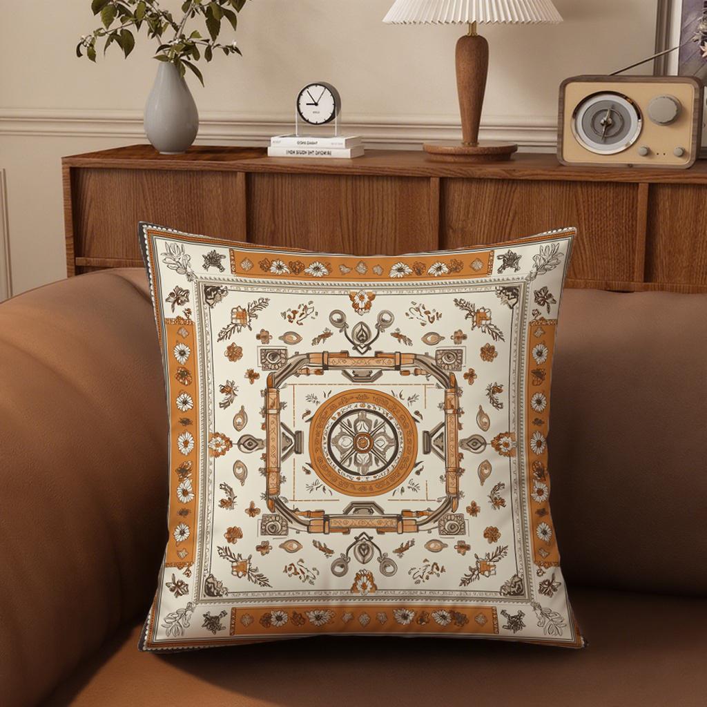 Exquisite Patterned Pillowcases For Homesuitable For Sofa Car Bedroom Decorative Cushion Cover Pillow Cover