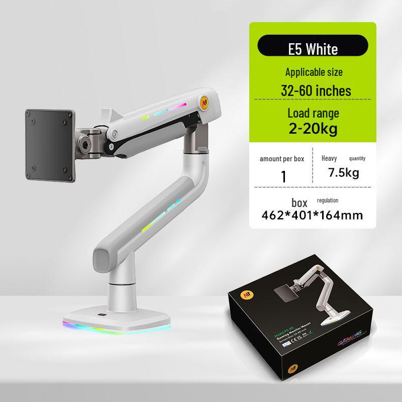 NB Desktop Monitor Stand Adjustable Height & Rotating Arm
