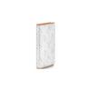 Louis Vuitton Slender Capsule Collection Mirror Classic Monogram Coated Canvas Pocket Wallet Card Holder Men Wallet Silver M80805