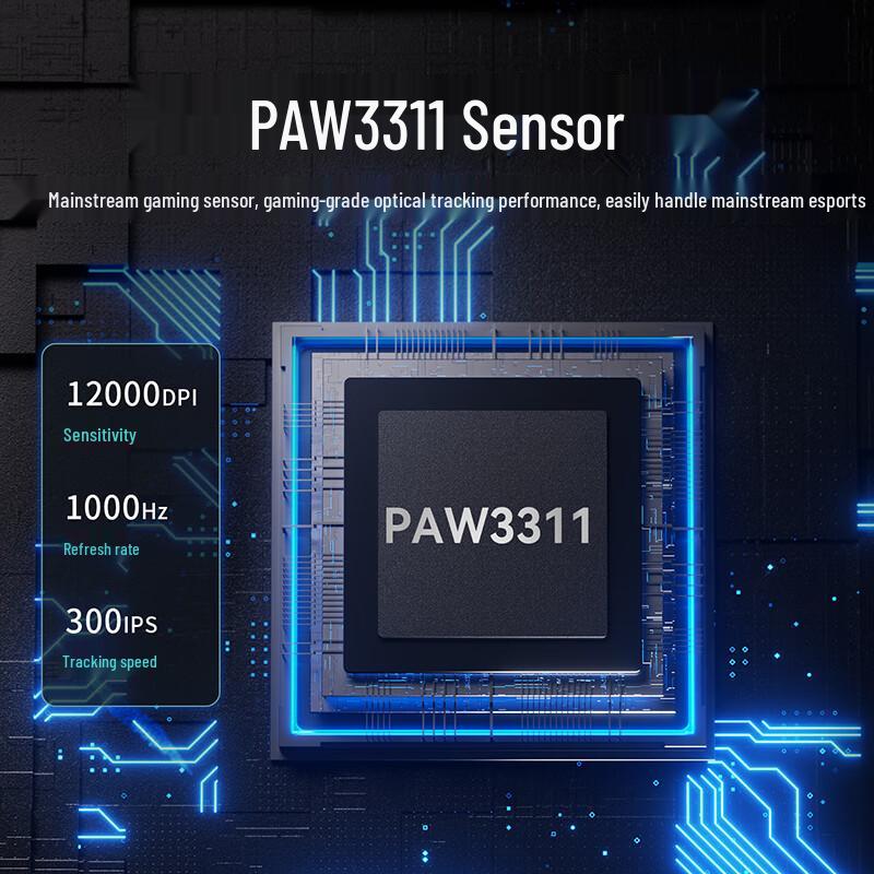 AJAZZ AJ139V2MC Tri-Mode Lightweight Gaming Mouse