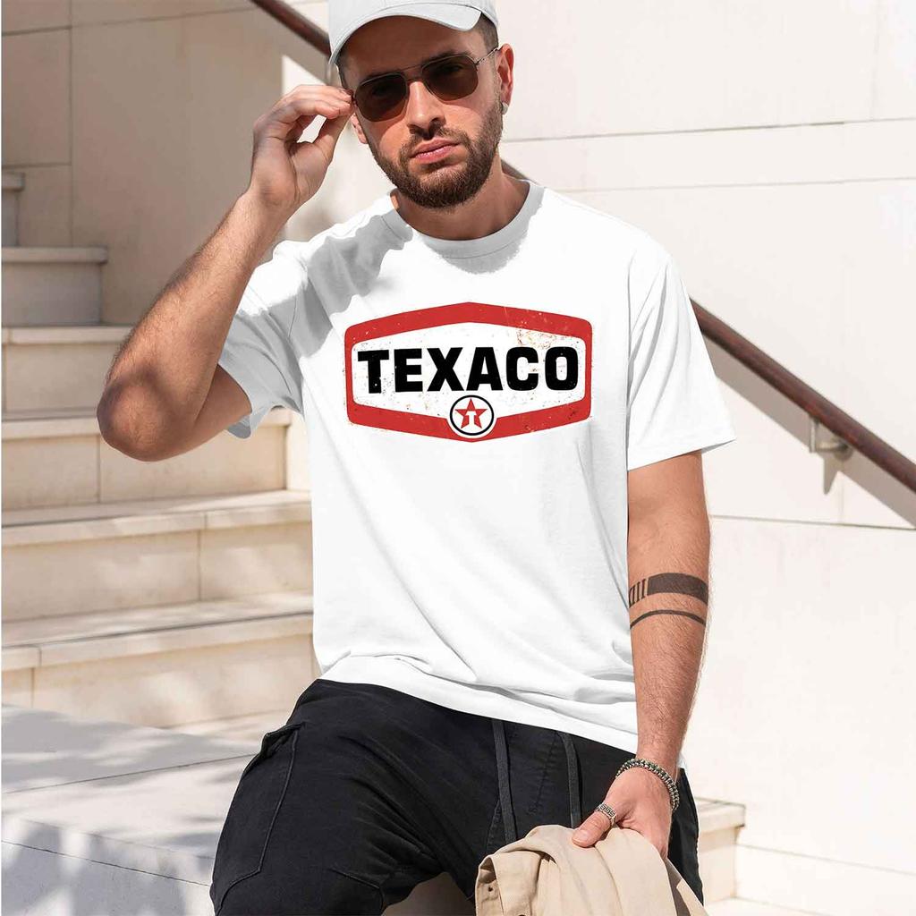 Texaco 2026 New Model Unisexs Shortsleeve Crewneck Tshirt Classic Casual Multiple Colors And Sizes For Daily Wear Allday Comfor