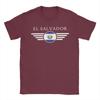El Salvador LogoFlag T Shirt for Unisex 100 Cotton Humor TShirts Crew Neck Tees Short Sleeve Clothing 6XL