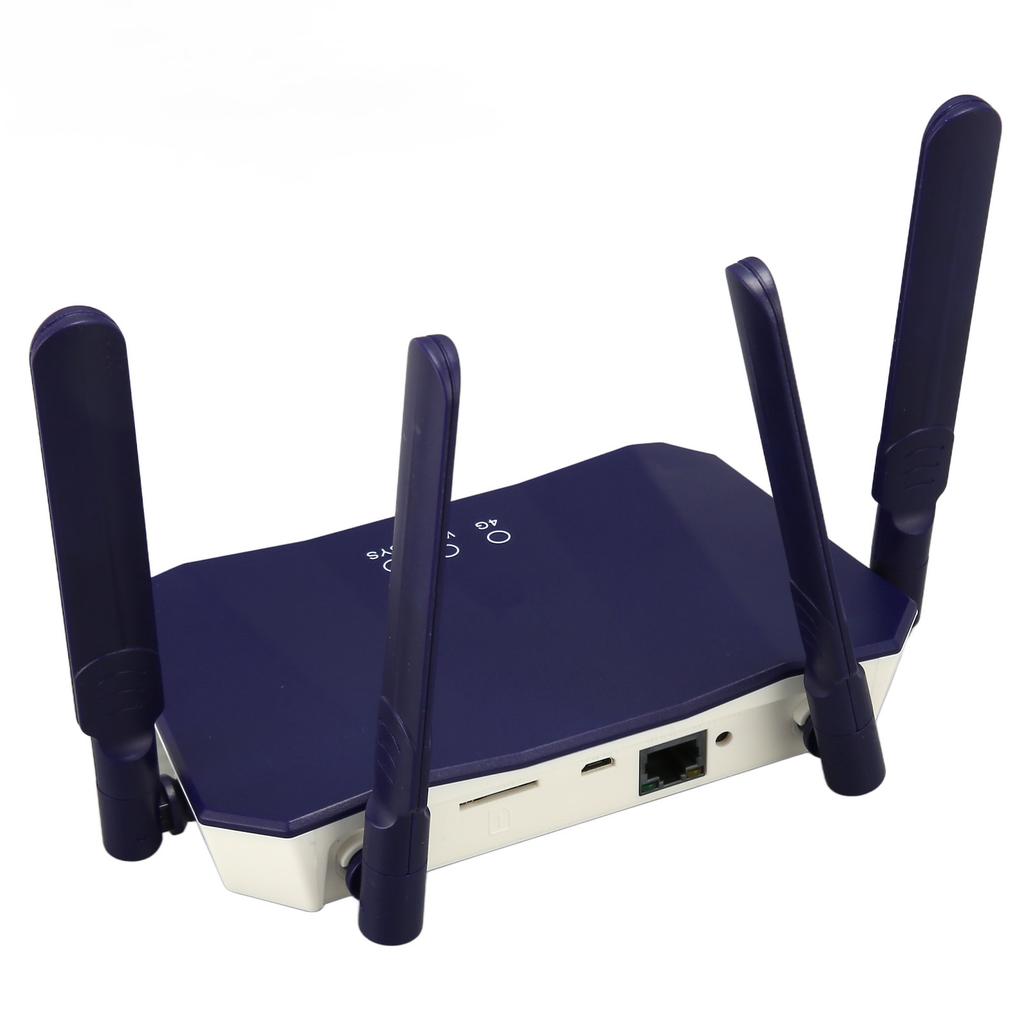 4G LTE Wireless Router Professional High Speed 300Mbps Mobile WiFi Hotspot with SIM Card Slot for Home Office 100‑240V