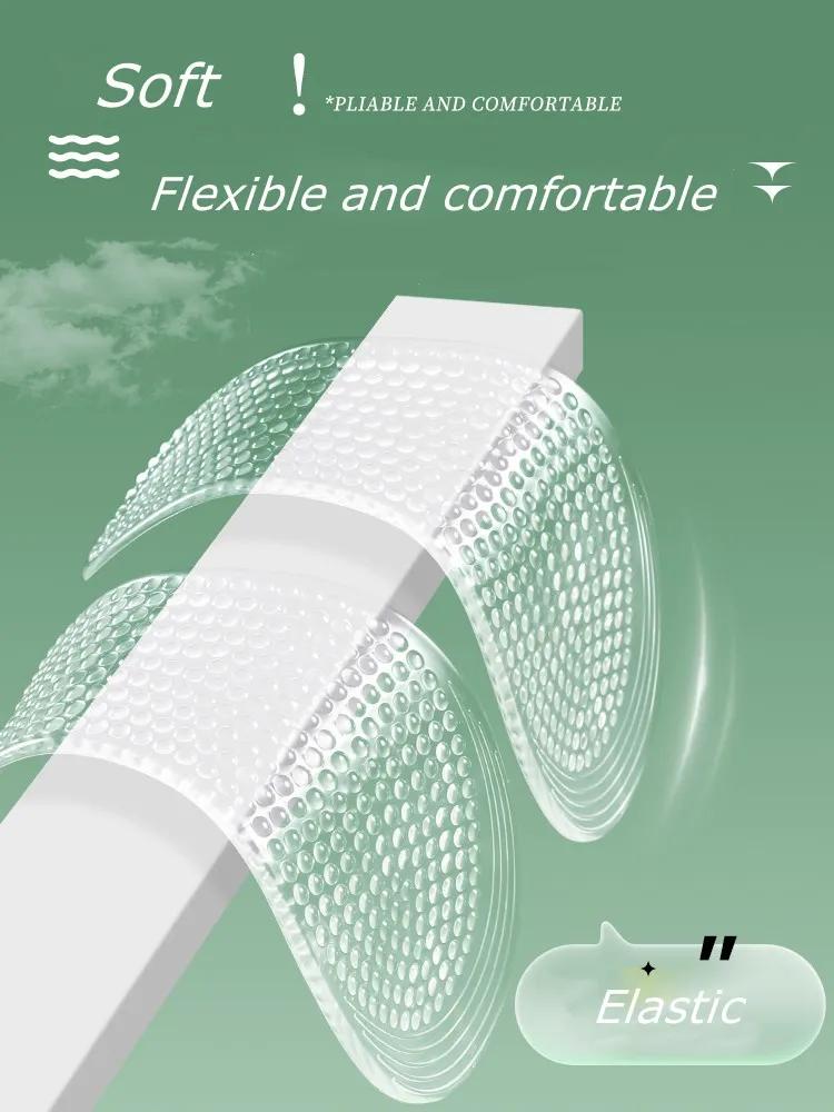 Non Slip Silicone Insoles for Shoes Orthotic Arch Support Insole Soft Shoe Inserts Sport Anti-slip Template Man Women Shoe Sole