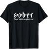 Sober Everythings Real Alcoholics Aa Recovery Unisex Tee S-3XL