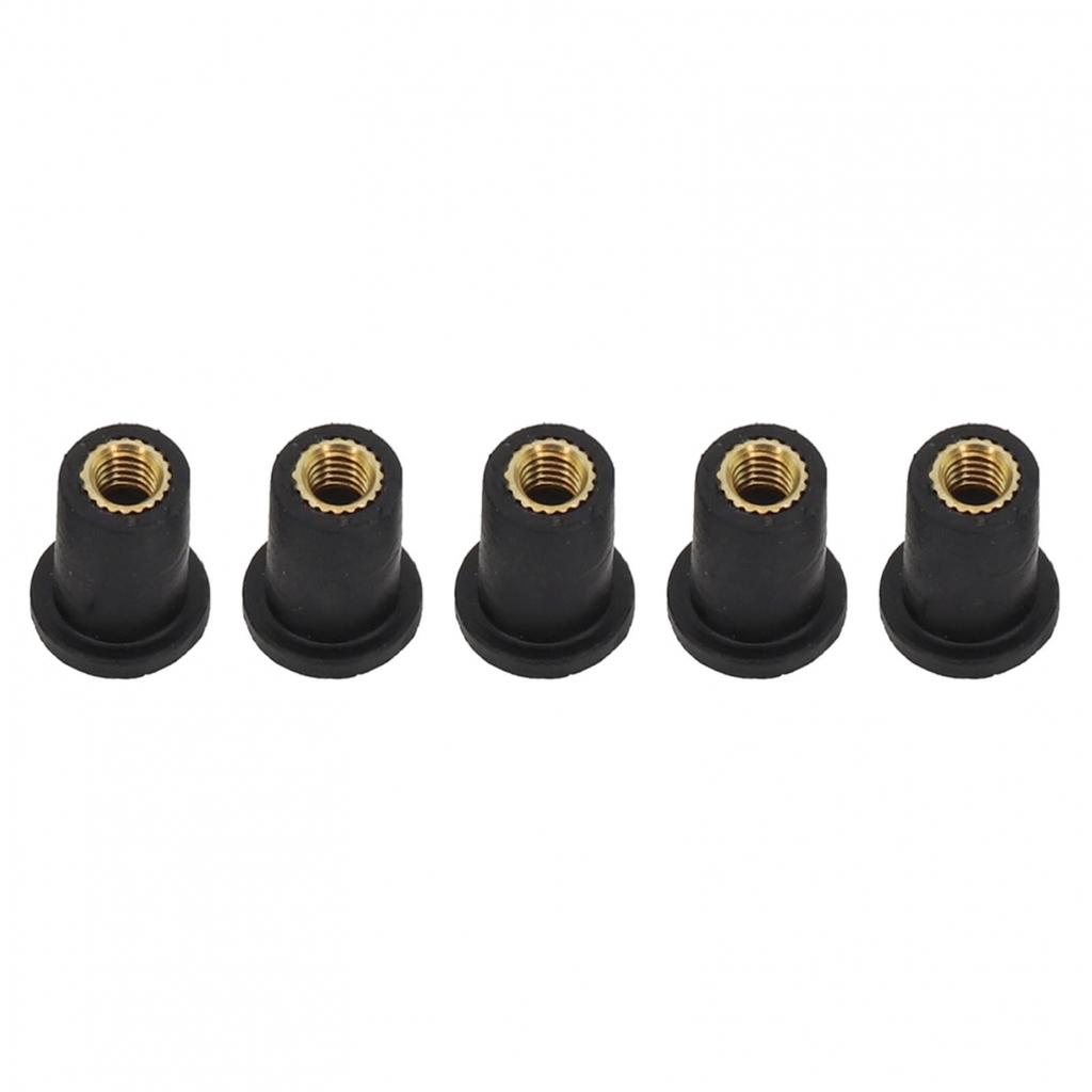 Construction Motorcycle Windshield Rubber Nuts Mounting Vibration Damper