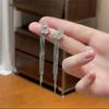 Exquisite French Moon Tassel Earrings: Elegant, Sweet, High-End Studs