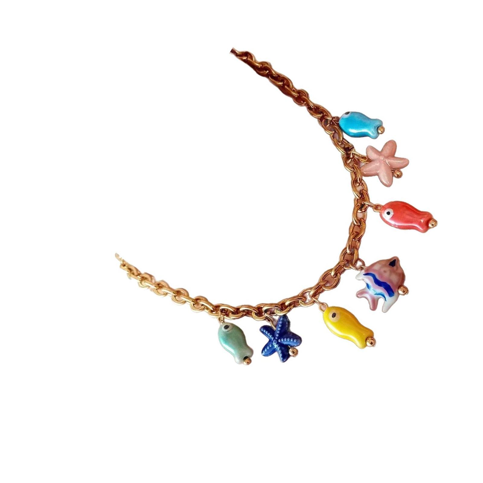 

Versatile Oceanic Jewelry Pieces With Adjustable Chain Length for Customizable Neckline Fit 1