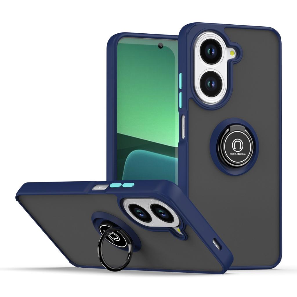 Rotating Bracket 360° Case for Xiaomi Redmi A5 4G Armor Matte Finger Ring Case Magnetic Ring Stand Shockproof Cover