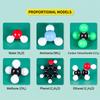 Chemistry Molecular Model Kit Visualize Structure & Effortless Assembly Organic Molecular Set for Lessons In Chemistry