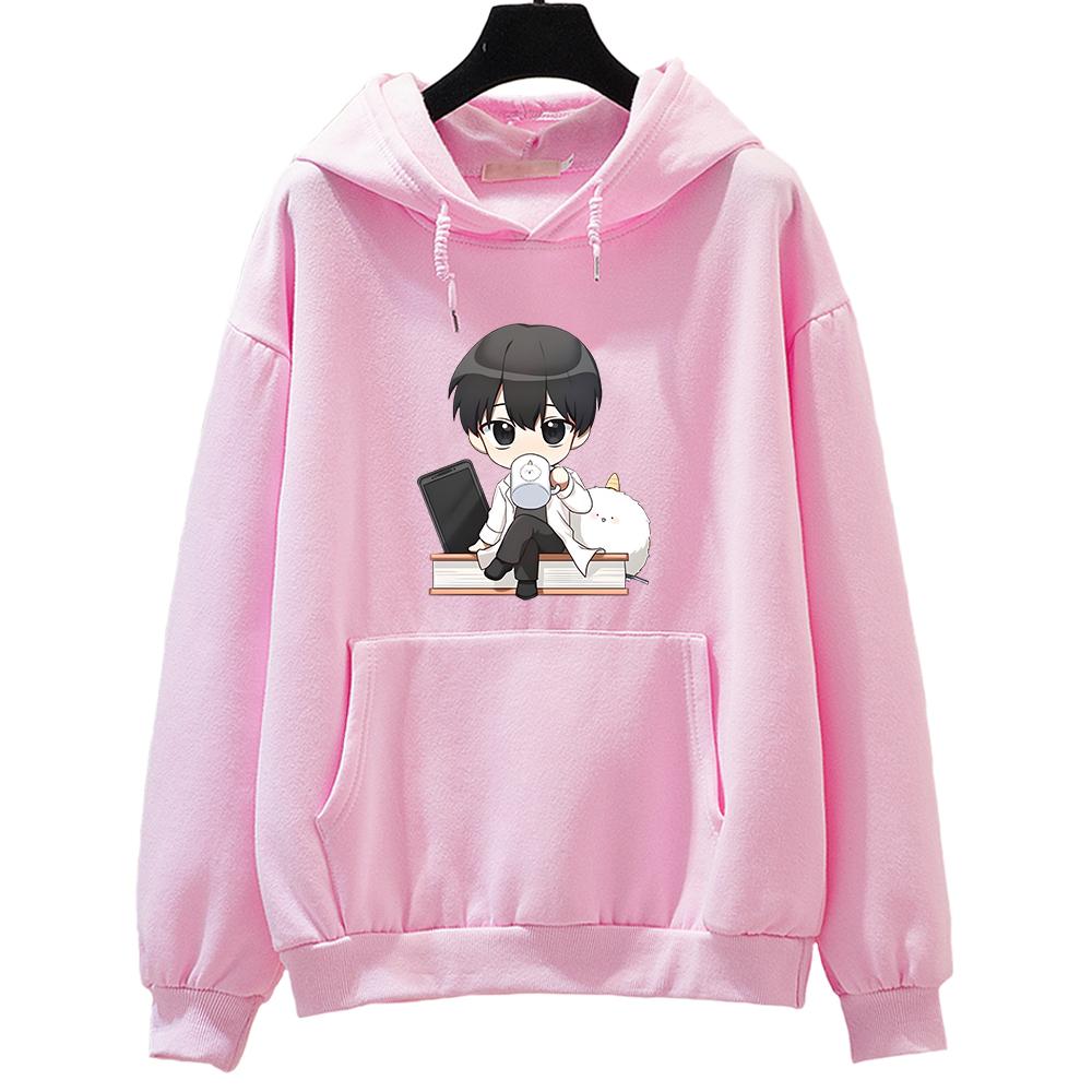 Omniscient Reader Korean Manga Hoodies Print Clothes for Winter Fleece Soft Long Sleeve Sweatshirts Women Cartoon Graphic Hoodie