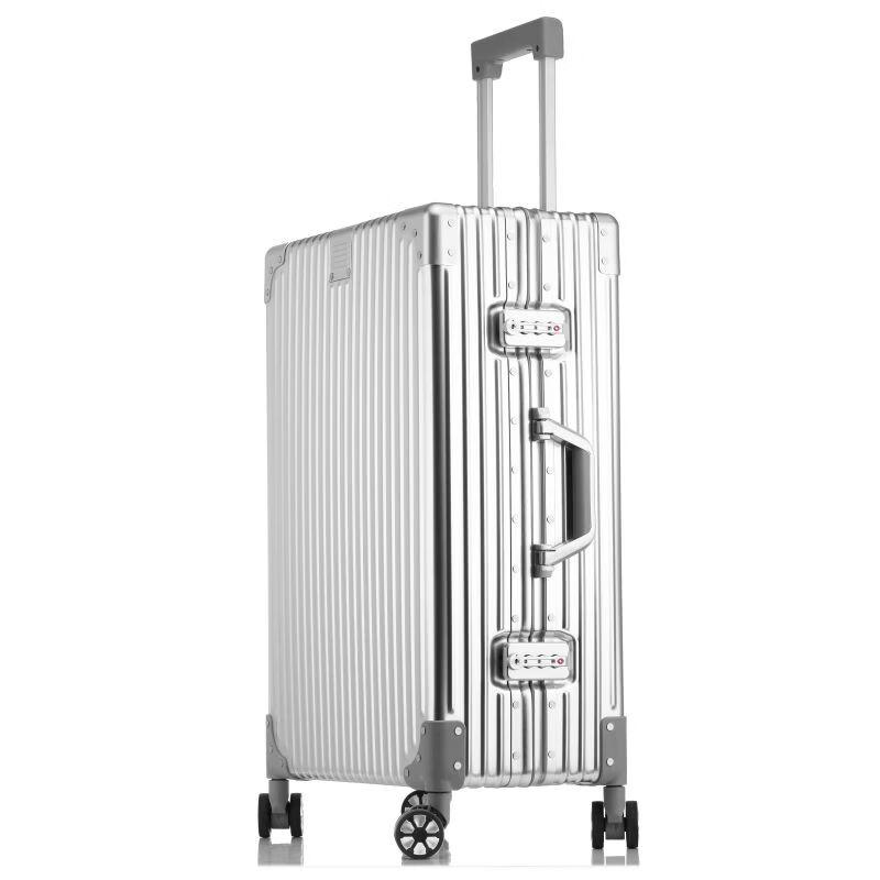 KIYERSY Business Aluminum Frame Carry-on Suitcase
