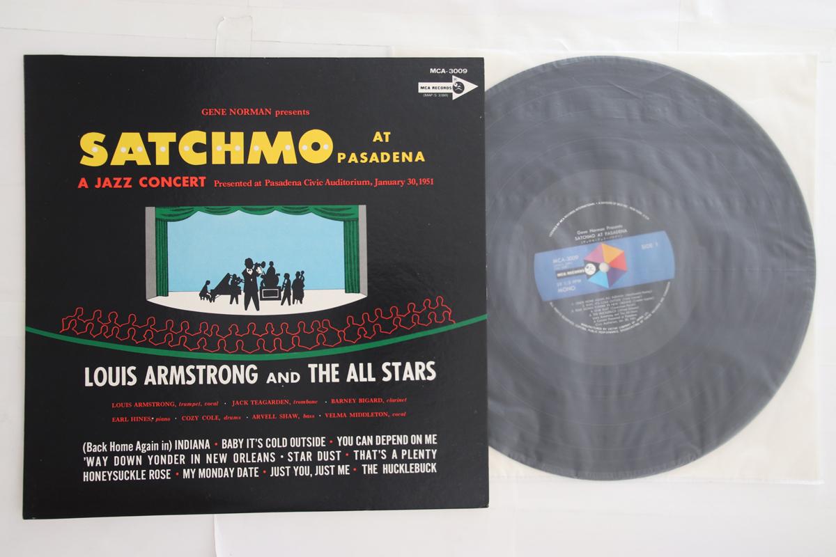 

LP Record LOUIS ARMSTRONG - Satchmo At Pasadena MCA3009 MCA Japan Jazz Used
