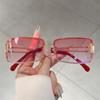 Comfortable Durable High Quality Retro High End Stylish Alloy Metal Square Shaped Female Male Women Sun Glasses