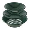 Upgraded Outdoor Gold Pan Gold Prospecting Tool Quality Plastic Made 4 Pieces/set Durable River Tool Multipurpose Pan