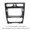 For Mercedes BENZ C-Klasse W203 CLK-klasse W209 G-klasse W463 Vito Viano W639 9 Inch Car Radio Frame Kit Dash Panel GPS Fascias