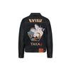 Evisu Seagull And Eagle Logo Embroidered Denim Jacket Men jackets Denim-Blue 2EAHTM0DJ213LF