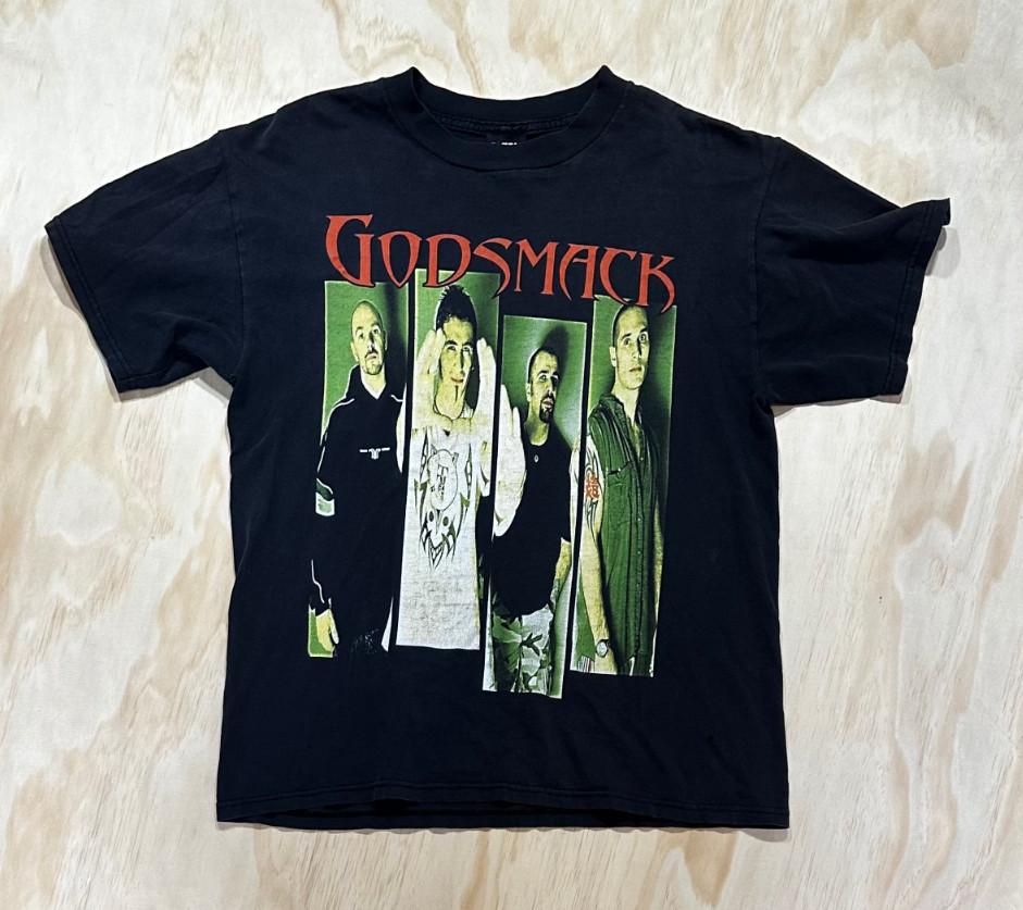Vtg 90s Godsmack Voodoo Tour T-shirt size S-5XL S