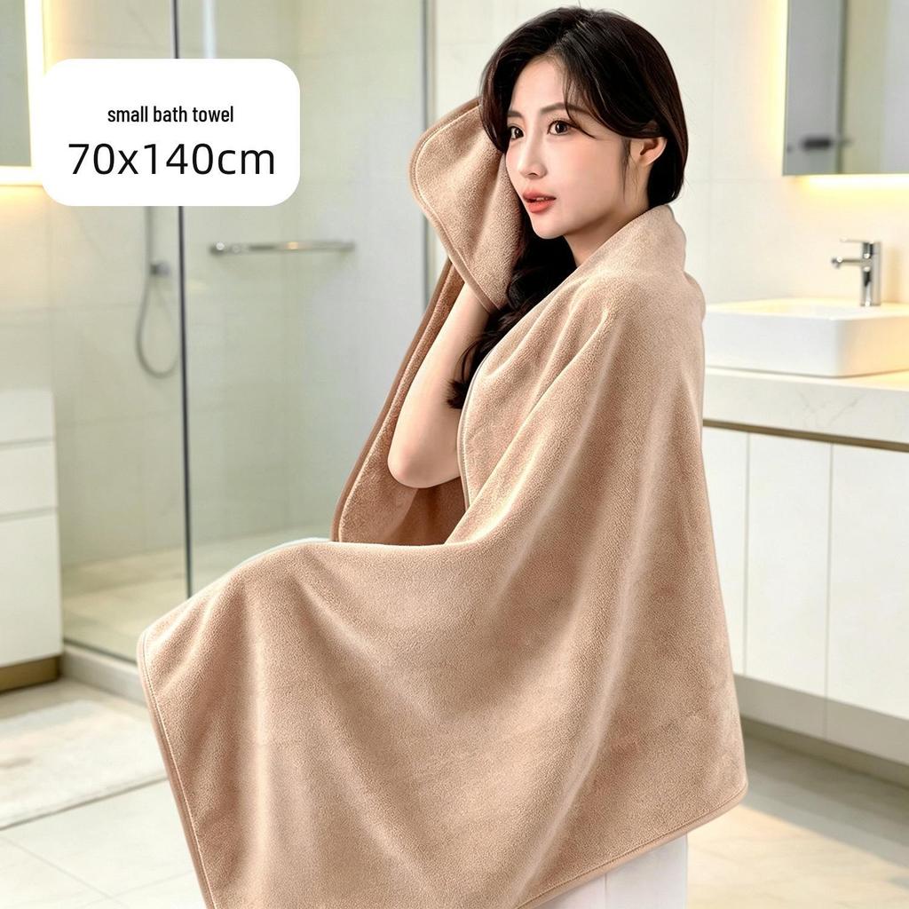 Customizable Soft Coral Fleece Massage Sheet - Large, Absorbent, Thickened Beauty Salon Towel Blanket