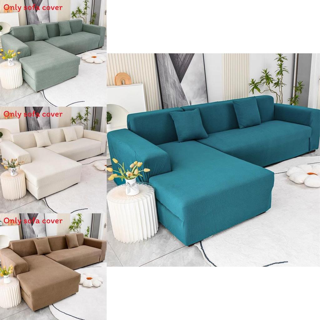 Thick Elastic Sofa Slipcover With Antiscratch Feature For Family Room Home Decor