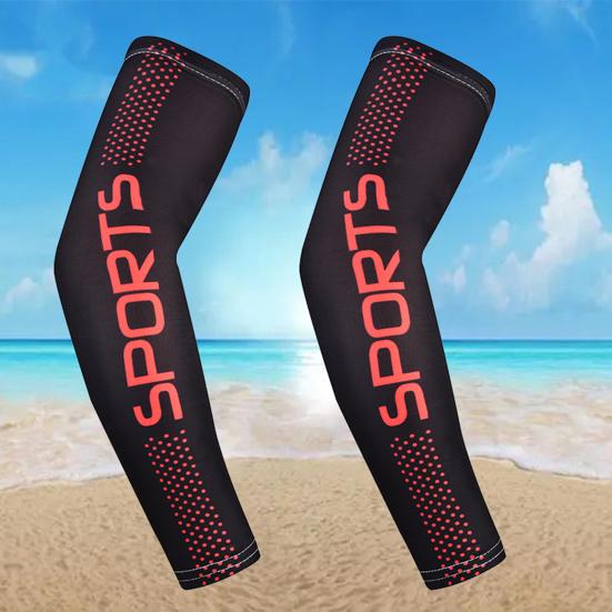 1 წყვილი თხელი მაგარი მაღალი ელასტიურობის მკლავები მამაკაცის ყინულის აბრეშუმის საცხენოსნო მზისგან დამცავი ყდის კოსტუმების აქსესუარები