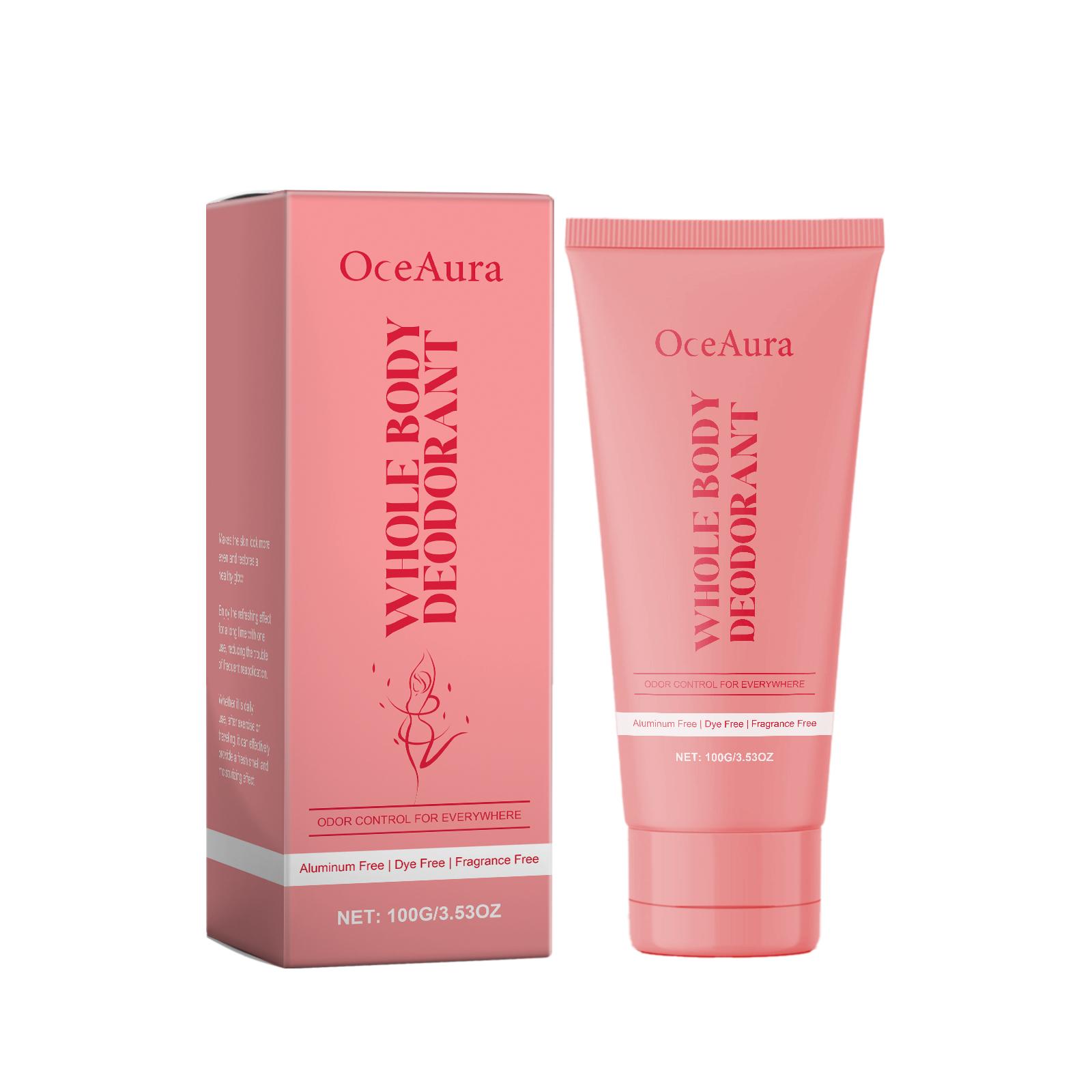 OceAura Women s Full Body Care Cream Moisturizes and cleanses the body s skin, providing long-lasting freshness without being greasy
