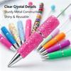 48Pcs Jelly Beadable Pen Kit 16 Fluorescent Pens with Refills Bags DIY Craft