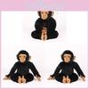 Meet Punch Monkey Plush Toy With Pp Cotton Filling For Kids And Collectors