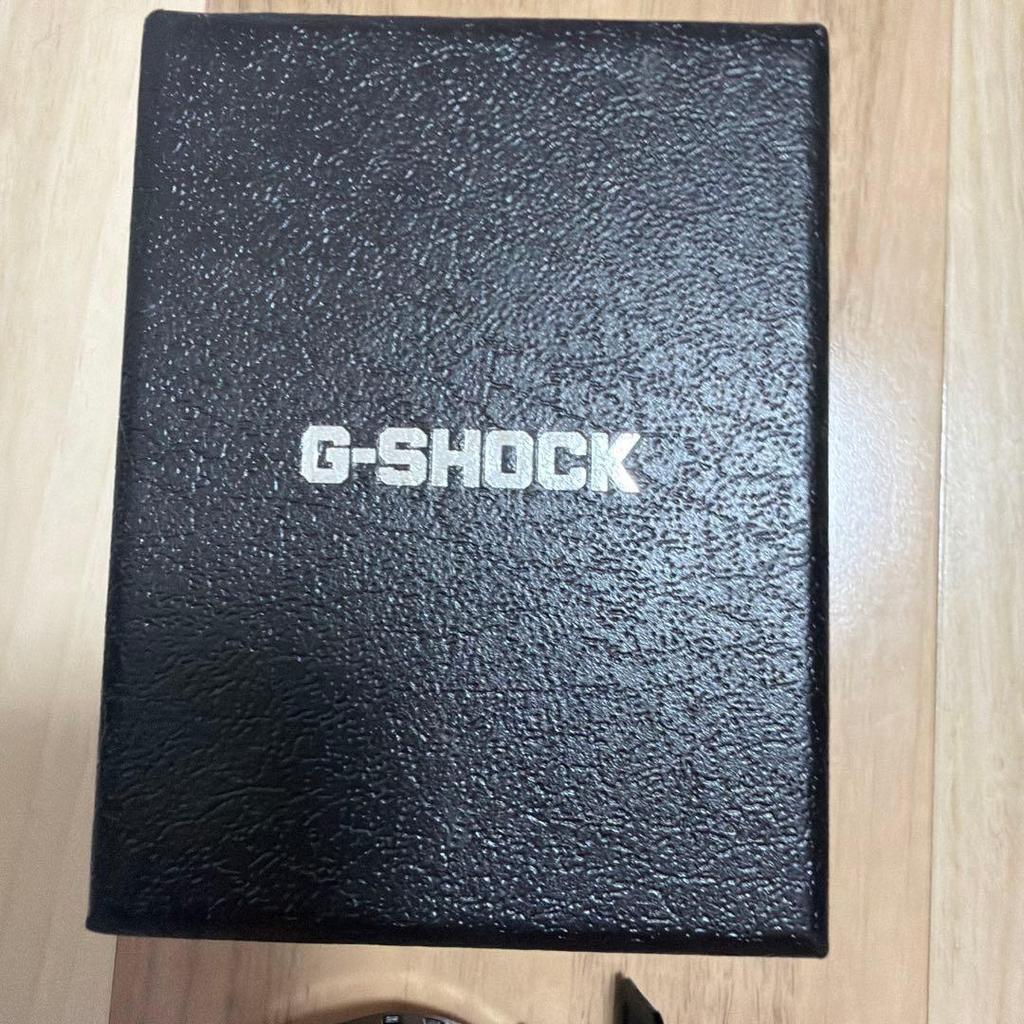 Used CASIO G-SHOCK Black x Gold Digital Watch - Operation Confirmed