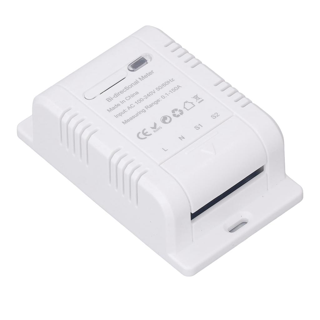 WiFi Energie Monitor Echtzeit-Überwachung Stromverbrauchsmesser mit 150A Klemme AC100‑240V