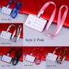 Exhibition Metal Multi colored Name Card Work Card Holders Aluminum Alloy ID Business Case
