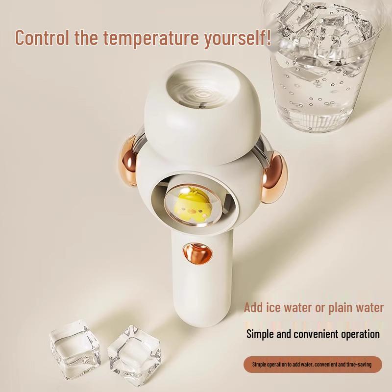 Silent Mini Portable Humidifying Fan for Office, Desktop, or Dorm Use