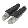 1/2 Pairs Front Rear Footrest Pedal Black Aluminum Foot Step Pegs For BMW F800GT 2011-2013 F800 2004-2008 F800ST 2004-2012