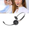 USB Headset Single Ear Bluetooth Noise Canceling Adjustable Customer Service Headphone with Micropho